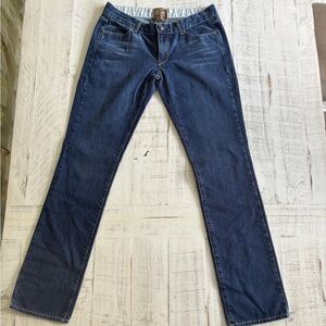 Rich & Skinny Women SZ 27 Jeans Blue Moon Straight Leg